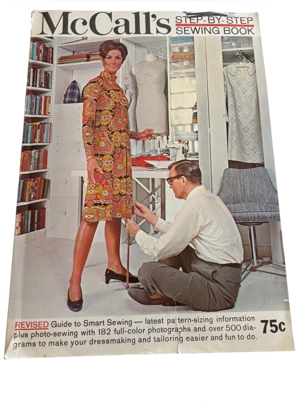 VTG McCall’s Step By Step Sewing Book Illustrated Pics/Diagrams 1967 Tailoring